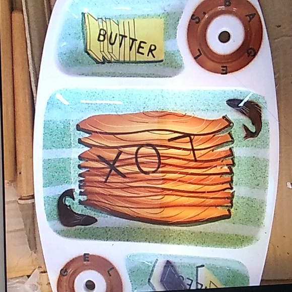 - LOX & BAGEL 🥯 Vintage Tray  EPLVC - Picture 1 of 13